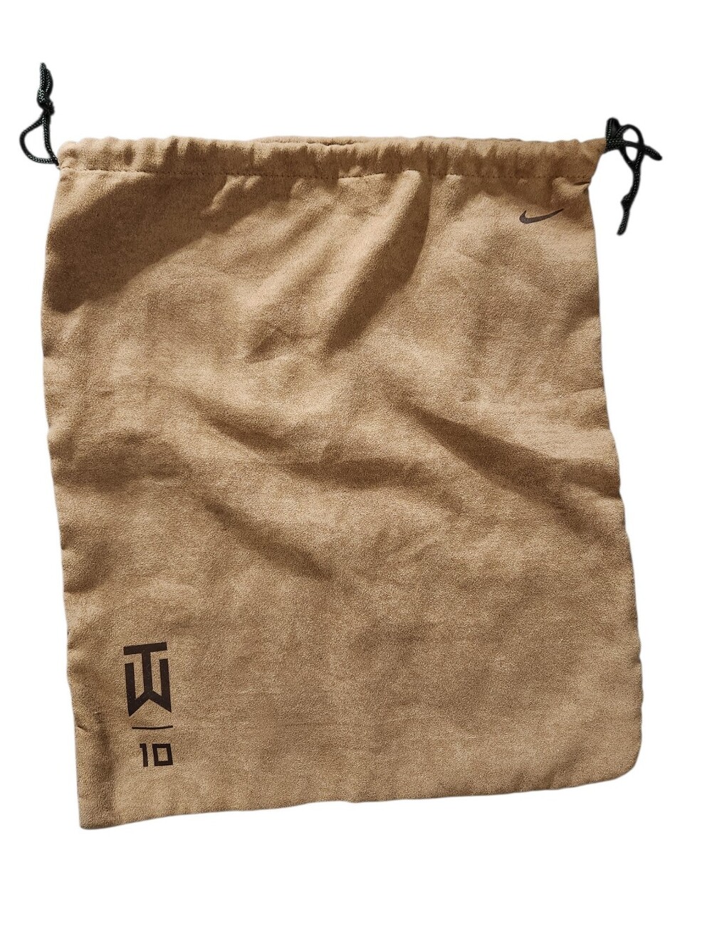 Nike Tiger Woods Shoe Bag Beige TW10 Suede